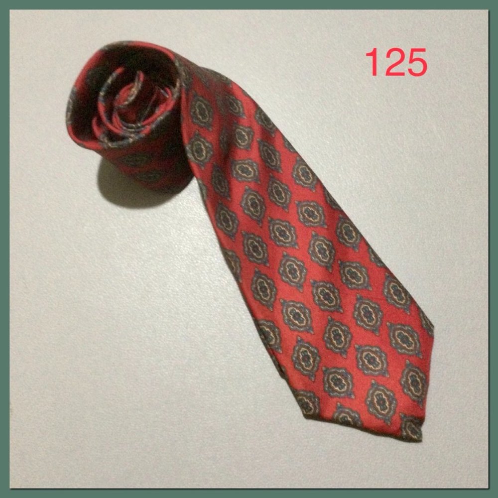 Vtg Silk Hanover St. Tie_125